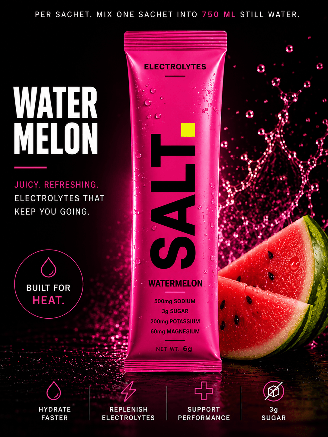 SALT Watermelon — Juicy. Refreshing. Bold.